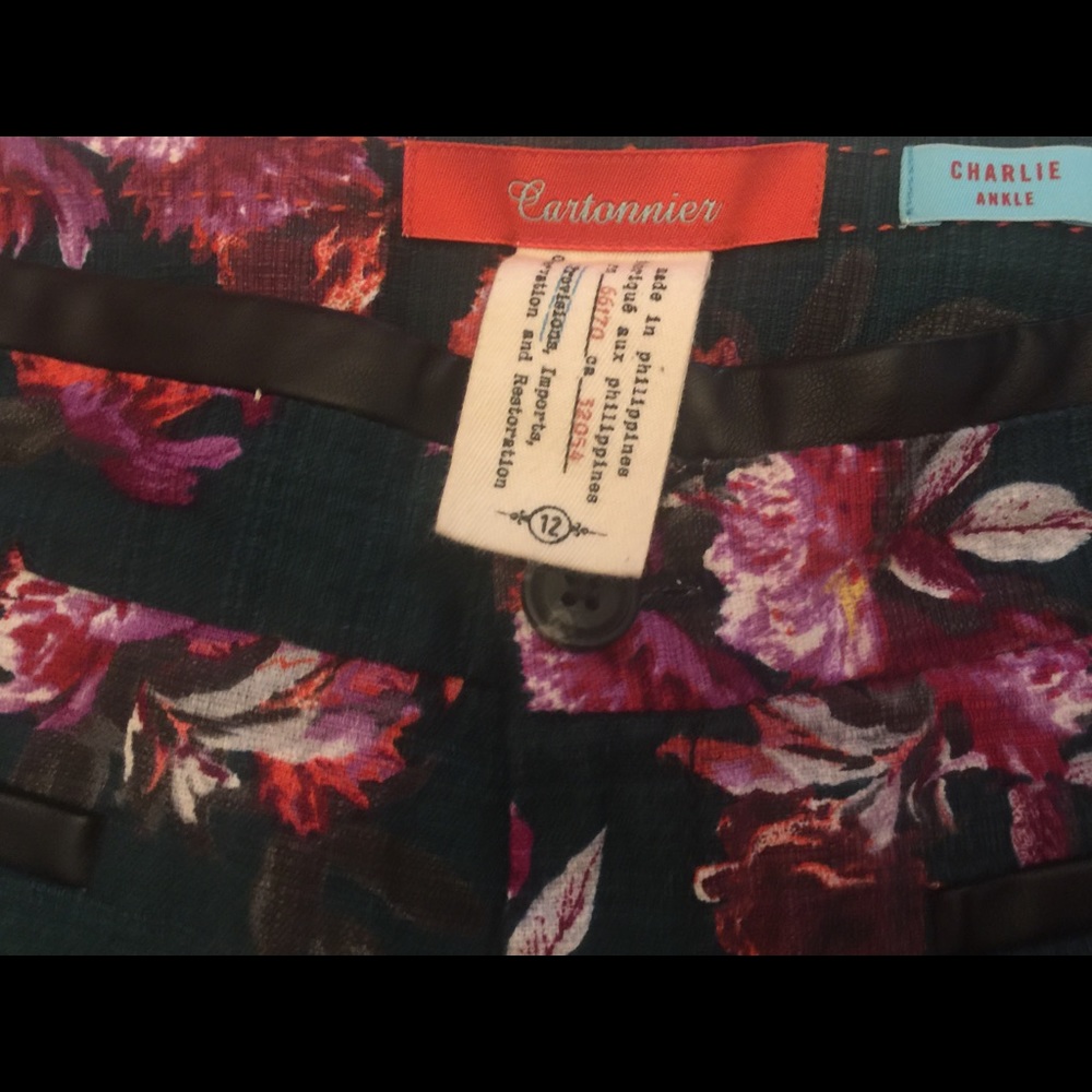 Anthropologie Cartonnier Pants in Charlie Fit - Picture 3 of 3